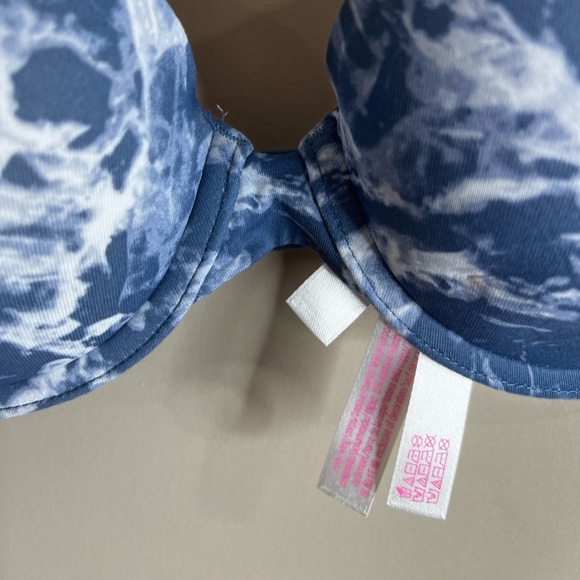 Pink Victoria’s Secret bra wear every wear push up 32c - Picture 3 of 8